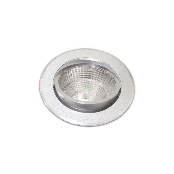 10W/12W 3.5吋 COB LED投射崁燈，9.5cm嵌入孔，燈頭可調整角度